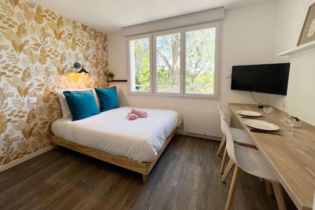 Suite Le Studio Mangue - Cosy & Vue Sur Le Jardin - Plages A Proximite Σαιν-Ναζαίρ Εξωτερικό φωτογραφία